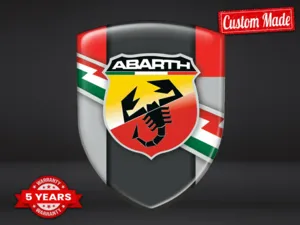 Fiat Abarth Bannières Pare-Brise Max Durable Stylé Pro Moderne